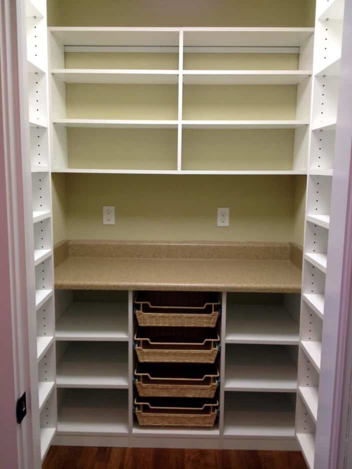 Pantry Storage Solutions  Carolina Closets Custom Closets